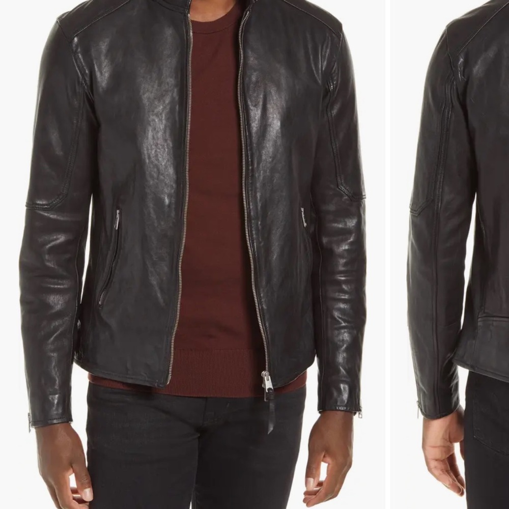 Cora leather jacket